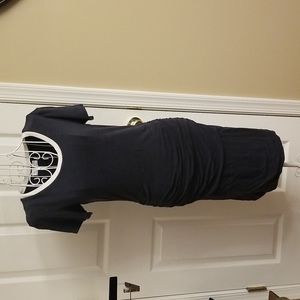 Velvet form fitting dress